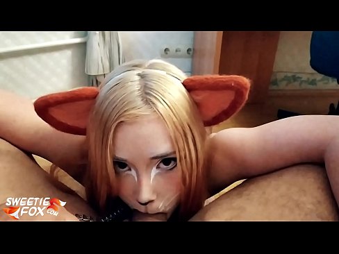 ❤️ Kitsune اس کے منہ میں ڈک اور سہ نگل ❤️❌ مقعد فحش  ❌️❤